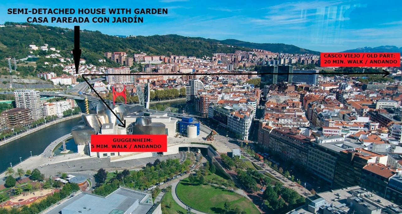 Estudio A 5 Min Guggenheim Bilbao Kültér fotó